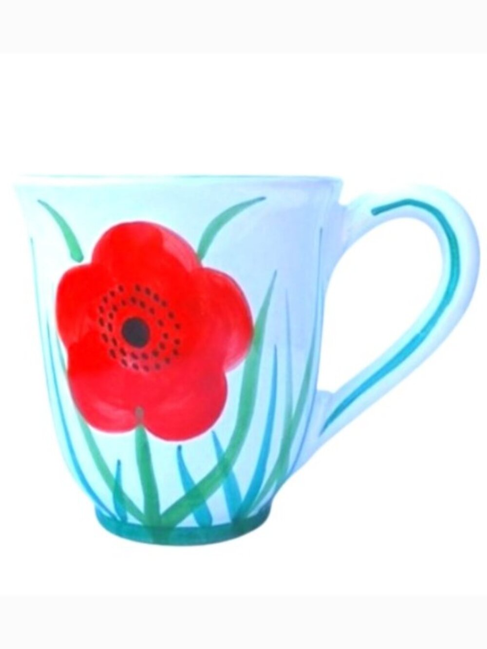 Starbucks Barista 2003 Hand Painted in Italy Tulip 16 Oz. Mug